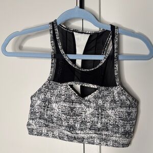 Ambrosia Sports Bra Hustle Print